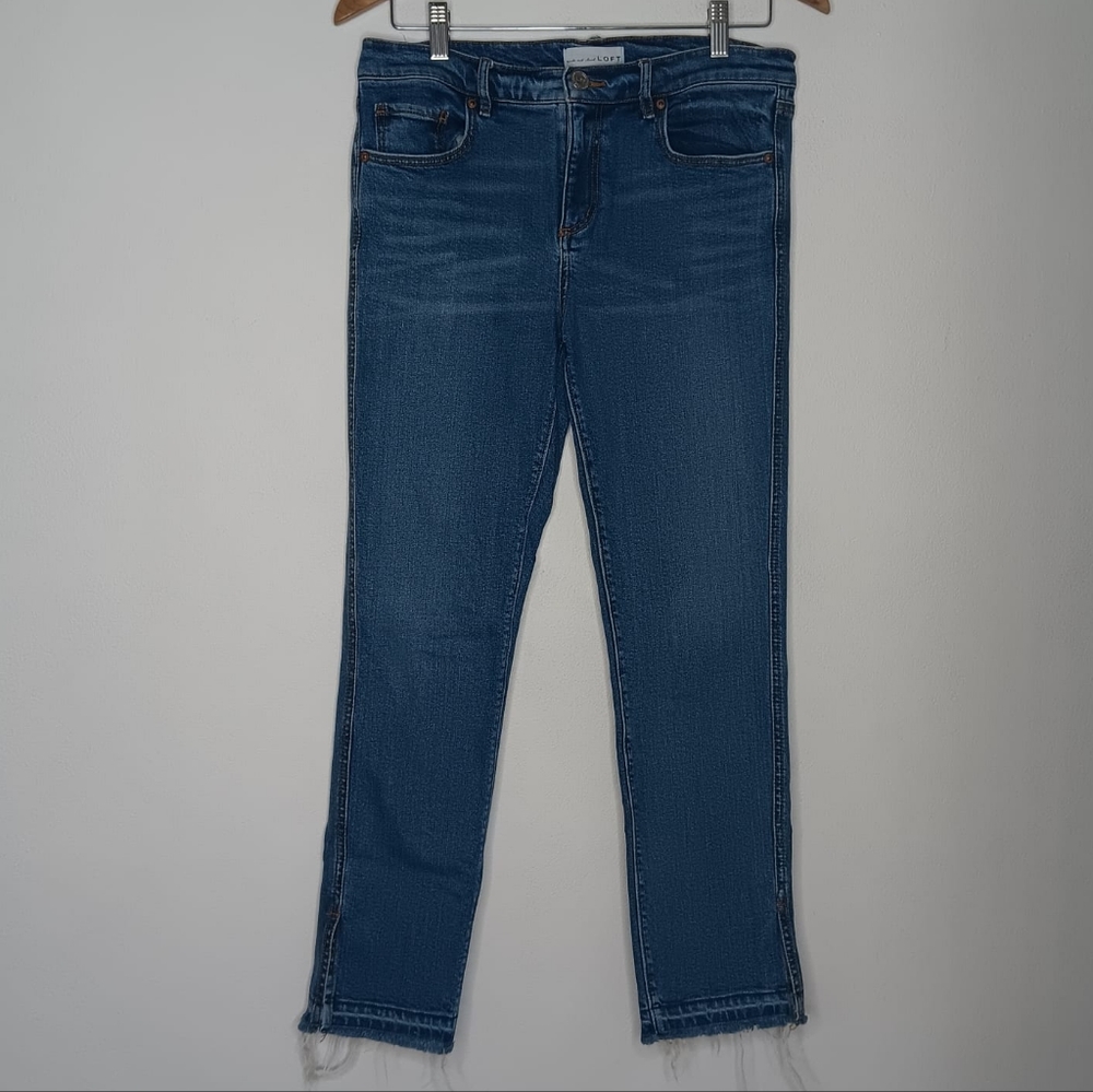 Loft Modern Straight Jeans Size 4 aka 27